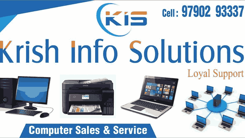 krish info solutions computer shop in sivakasi